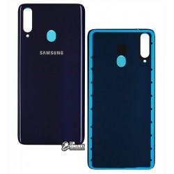 Задняя панель корпуса для Samsung A207F/DS Galaxy A20s, синяя