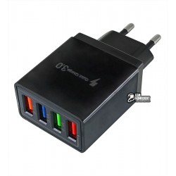 Зарядное устройство AR-QC3.0, 2.1А (4A max), 3USB, с QC 3.0 (Qualcomm Quick Charge)
