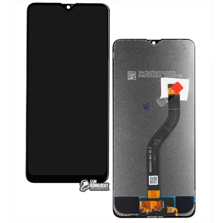 Дисплей для Samsung A207 Galaxy A20s, черный, с сенсорным экраном, Сopy