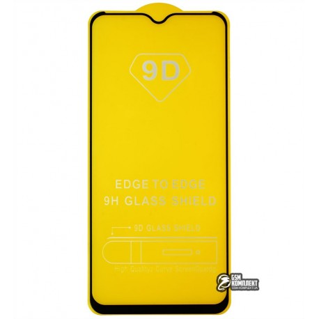 Закаленное защитное стекло для Realme 6i, 0,26 мм 9H, 2.5D, Full Glue, черное