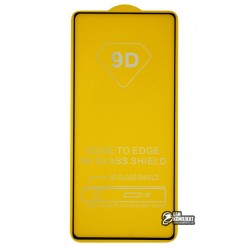 Закаленное защитное стекло для Samsung G770 Galaxy S10 Lite (2020), 3D, 4D ARC, черное