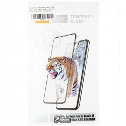 Закаленное защитное стекло Tiger Glass для Xiaomi Redmi Note 9s, Redmi Note 9 Pro 2.5D, Full Glue, черное Закаленное защитное стекло Tiger Glass для Xiaomi Redmi Note 9s, Redmi Note 9 Pro 2.5D, Full Glue, черное