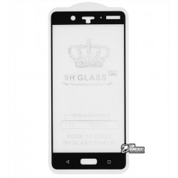 Закаленное защитное стекло для Nokia 8, 2.5D, 9H, Full Glue, черное Закаленное защитное стекло для Nokia 8, 2.5D, 9H, Full Glue, черное