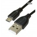 Кабель Micro-USB - USB, Joyroom S-L352, сілкіон, 1 метр, до 1 Ампера