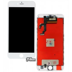 Дисплей iPhone 6S Plus, белый, с сенсорным экраном, с рамкой, AAA, Tianma, с пластиками камеры и датчика приближения Дисплей iPhone 6S Plus, белый, с сенсорным экраном, с рамкой, AAA, Tianma, с пластиками камеры и датчика приближения