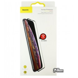 Защитное стекло Baseus 0.2mm All-screen Arc-surface Tempered Glass Film For iPhone XR / Black
