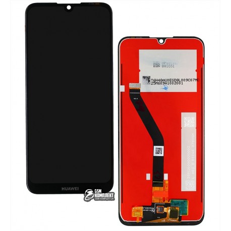Дисплей Huawei Y6 (2019), Y6 Prime (2019), Honor 8A, черный, с сенсорным экраном, High Copy