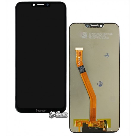 Дисплей для Huawei Honor Play, черный, с сенсорным экраном (дисплейный модуль), Self-welded OEM