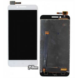 Дисплей для Lenovo A2020 Vibe C, белый, с сенсорным экраном (дисплейный модуль)