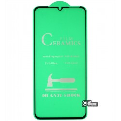 Защитное оргстекло для Xiaomi Mi 9, Mi 9X, Ceramica, с фаской, черное