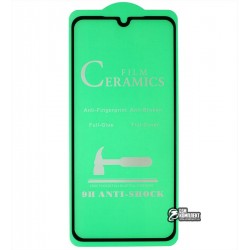 Защитное оргстекло для Xiaomi Mi 9 SE, Ceramica, с фаской, черное