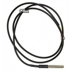 Датчик температуры DS18B20 в металлическом герметичном корпусе, кабель 1м