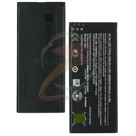 Аккумулятор BV-T5E для Nokia (Microsoft) Lumia 950 Dual Sim (RM-1118) 3000mAh
