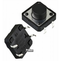 Кнопка тактовая 12 x 12 x 7 мм Кнопка тактовая 12 x 12 x 7 мм