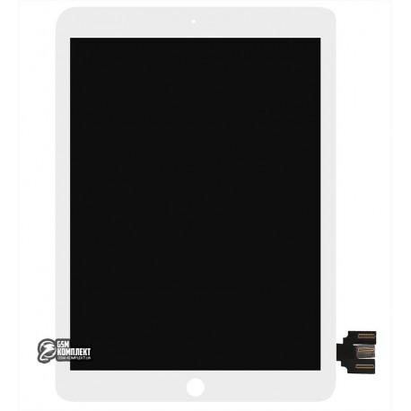 Дисплей для планшета Apple iPad Pro 9.7, белый, с сенсорным экраном (дисплейный модуль), original (PRC), A1673/A1674/A1675