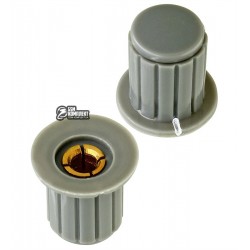 Ручка WXD3-13-2W для потенциометра, серая Ручка WXD3-13-2W для потенциометра, серая