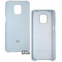 Чохол для Xiaomi Redmi Note 9S, Redmi Note 9 Pro, Silicone Cover, соффтач силікон, світло блакитний