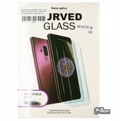 Захисне скло для Xiaomi Mi Note 10, Mi Note 10 Pro, Mi Note 10 Lite, 3D, прозоре з лампою і UV клеєм