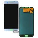 Дисплей Samsung J530 Galaxy J5 (2017), голубой, с сенсорным экраном (дисплейный модуль), с регулировкой яркости, (TFT), China quality