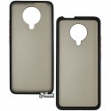 Чохол для Xiaomi Poco F2 Pro / Redmi K30 Pro, Matte Color Case, матовий силікон, чорний