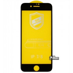 Закаленное защитное стекло для iPhone 7, iPhone 8, 0,26 мм 9H, 4D ARC, черное Закаленное защитное стекло для iPhone 7, iPhone 8, 0,26 мм 9H, 4D ARC, черное