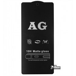 Закаленное защитное стекло для Samsung G770 Galaxy S10 Lite (2020), 2.5D, Full Glue, матовое, черное