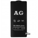 Загартоване захисне скло для Samsung G770 Galaxy S10 Lite (2020), 2.5D, Full Glue, матове, чорний колір