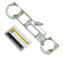 Металлический защитный фильтр для Apple iPhone X, полный комплект, (сеточки) Металлический защитный фильтр для Apple iPhone X, полный комплект, (сеточки)