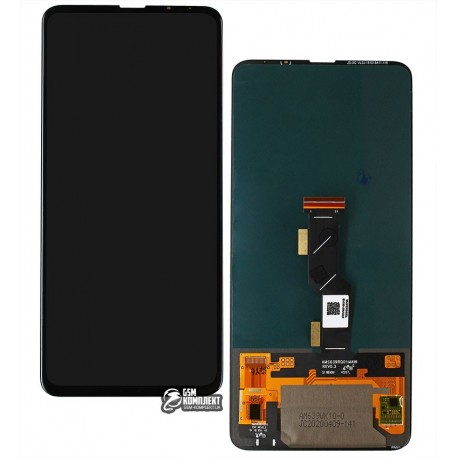 Дисплей Xiaomi Mi Mix 3, черный, с сенсорным экраном (дисплейный модуль), Original (PRC), Self-welded