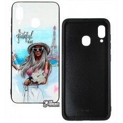 Чехол для Samsung A207 Galaxy A20s (2020), силиконовый, Ladies Paris