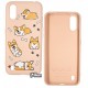 Чехол для Samsung A015 Galaxy A01 (2020), WAVE Colorful Case, силикон, corgi/pink sand