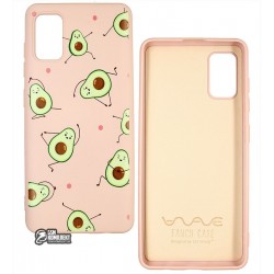 Чехол для Samsung A415 Galaxy A41 (2020), WAVE Colorful Case, силикон, avocado/pink sand