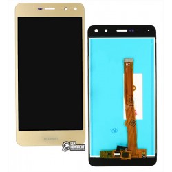 Дисплей Huawei Y5 (2017), Y5 III, золотистый, с сенсорным экраном (дисплейный модуль), High Copy, MYA-U29/MYA-L02/MYA-L22 Дисплей Huawei Y5 (2017), Y5 III, золотистый, с сенсорным экраном (дисплейный модуль), High Copy, MYA-U29/MYA-L02/MYA-L22