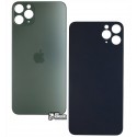 Задняя панель корпуса iPhone 11 Pro Max, зеленый, со снятием рамки камеры, small hole