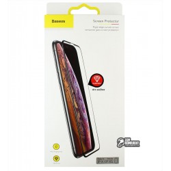 Защитное стекло для Iphone X, Baseus Arc-surface Film 0.3mm, черное