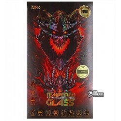 Защитное стекло для iPhone 7/8, HOCO DG1 Cool dragon Full HD, белое Защитное стекло для iPhone 7/8, HOCO DG1 Cool dragon Full HD, белое