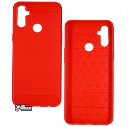 Чехол для Realme 5, Realme 6i, Realme C3, Polished carbon, силиконовый