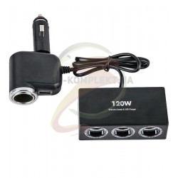 Разветвитель прикуривателя Olesson 1527, 12/24v