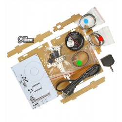 KIT для сборки аудио спектранализатора с акриловым корпусом