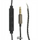 Сменный аудио кабель для ремонта наушников TRANSCTEGO, 3,5 мм разъем для наушников, 18 медных ядер