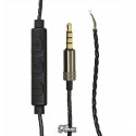 Змінний аудіо кабель для ремонту навушників TRANSCTEGO, 3,5 мм роз єм для навушників, 18 мідних ядер