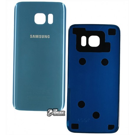 Задняя панель корпуса для Samsung G935F Galaxy S7 EDGE, темно синяя, original (PRC)