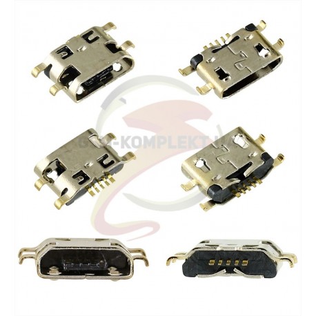 Коннектор зарядки для Meizu M2 mini, M1 Note, M3s, U10, micro-USB