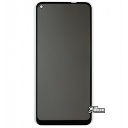 Закаленное защитное стекло для Samsung A115, M115 Galaxy A11, M11, 2.5D, Full Glue, Антишпион, черное