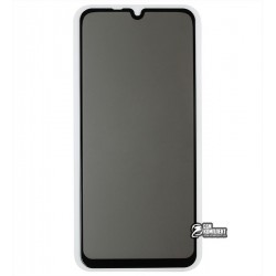 Закаленное защитное стекло для Huawei P Smart S, Y8P, 0,26 mm 9H, 2.5D, Full Glue, Антишпион, черное