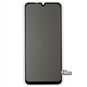 Загартоване захисне скло для Huawei P Smart S, Y8P, 0,26 mm 9H, 2.5D, Full Glue, Антишпіон, чорне