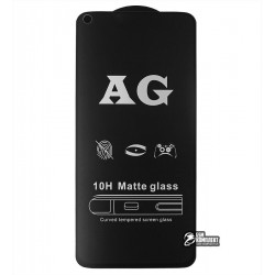 Закаленное защитное стекло для Huawei P40 Lite (2020), 2.5D, Full Glue, матовое, черное Закаленное защитное стекло для Huawei P40 Lite (2020), 2.5D, Full Glue, матовое, черное