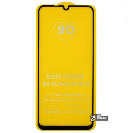 Закаленное защитное стекло для Huawei P Smart S, Y8P, 0,26 мм 9H, Full Glue, черное
