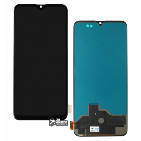 Дисплей Realme XT черный, с сенсорным экраном (дисплейный модуль), без Touch ID, (TFT)