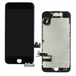 Дисплей iPhone 7, черный, с сенсорным экраном, с рамкой, AAA, Tianma, с шлейфом кнопки HOME, с камерой, с динамиком Дисплей iPhone 7, черный, с сенсорным экраном, с рамкой, AAA, Tianma, с шлейфом кнопки HOME, с камерой, с динамиком